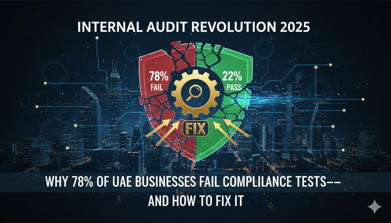 Internal Audit Revolution 2025: Why 78% of UAE Businesses Fail Compliance Tests—and How to Fix It