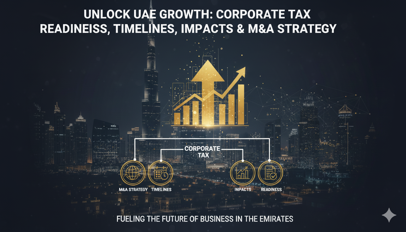 Unlock UAE Growth: Corporate Tax Readiness, Timelines, Impacts & M&A Strategy