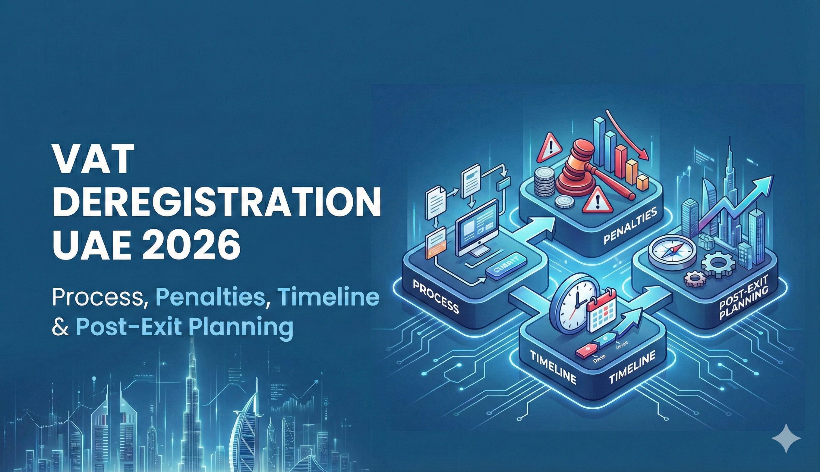 VAT Deregistration UAE 2026: Process, Penalties, Timeline & Post‑Exit Planning