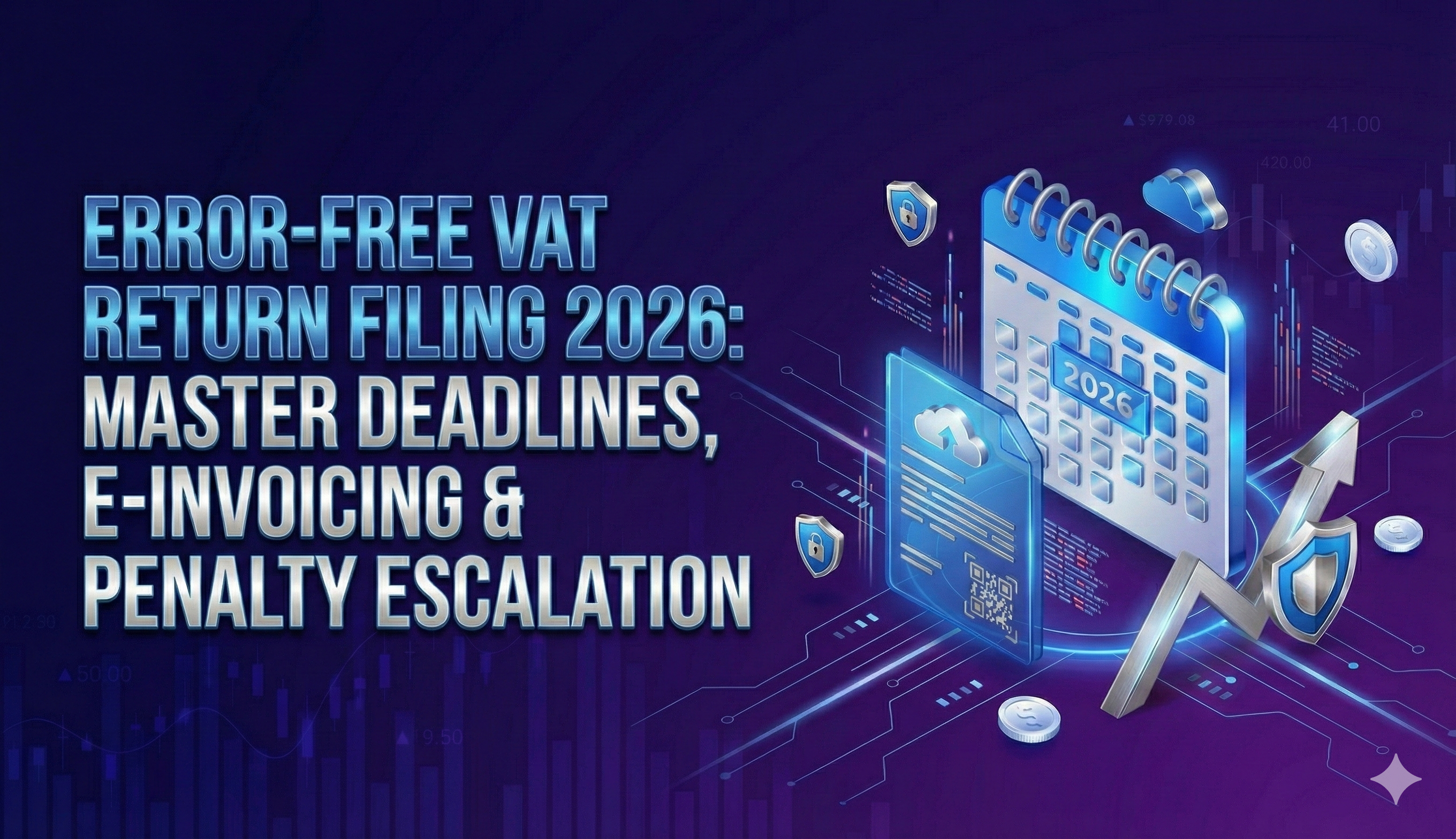 Error-Free VAT Return Filing 2026: Master Deadlines, E-Invoicing & Penalty Escalation