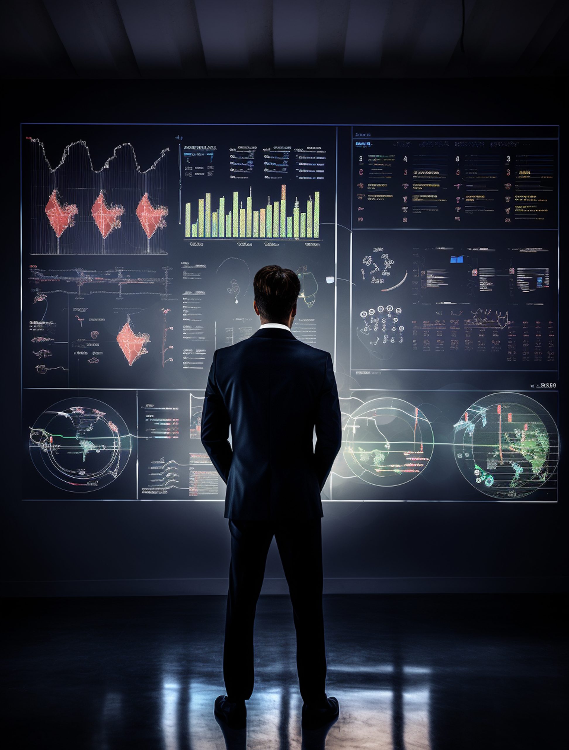 Financial valuation dashboard